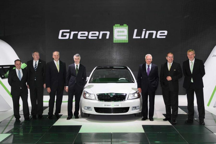  Skoda Octavia Green E-Line Concept 2010 года  (фото 5 из 46)
